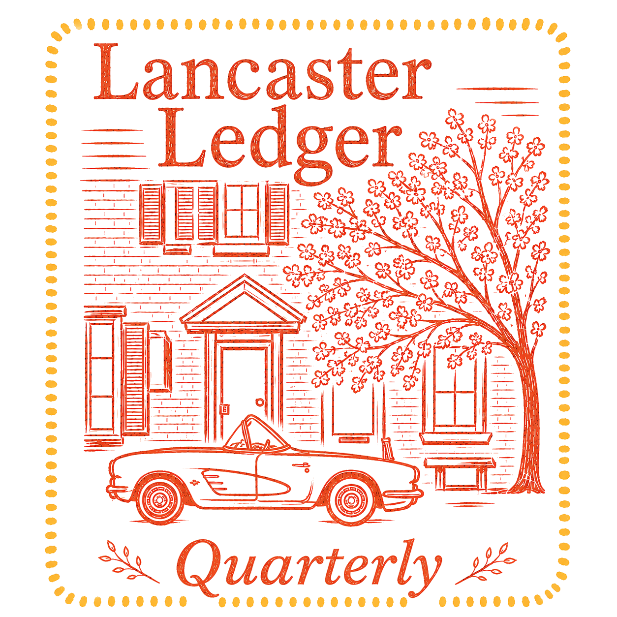 The Lancaster Ledger Quarterly — an envelope full of Lancaster, four times a year.